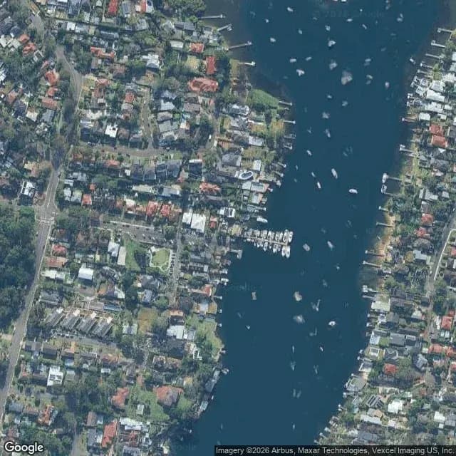 Satellite view of Yowie Bay Marina (Andrew Short Marine)