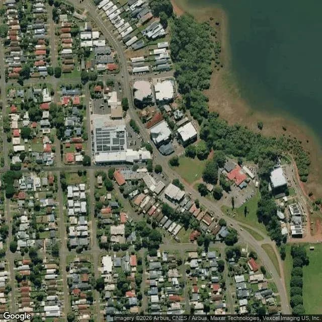 Satellite view of Weinam Creek Marina (Marina Redland Bay)