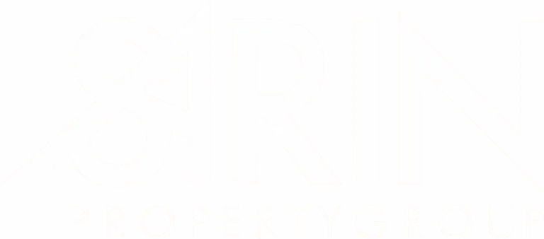 Sarin Property Group Logo Transparent Full White