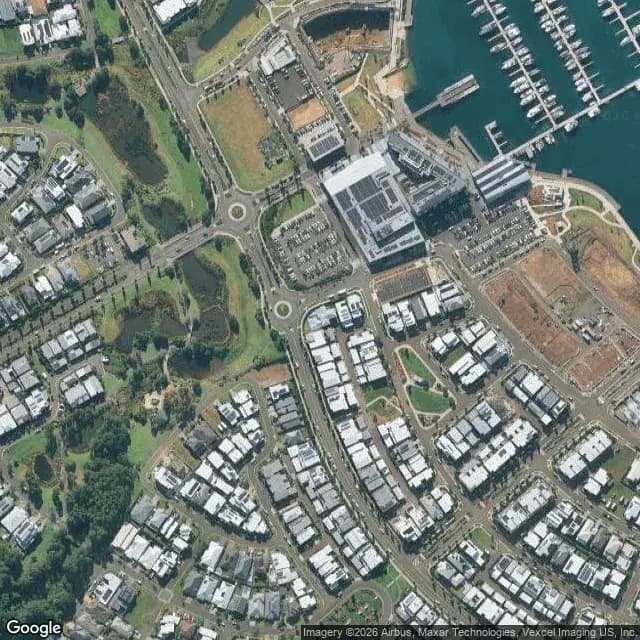 Satellite view of Shellharbour Marina