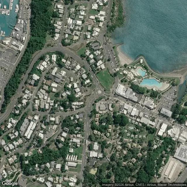 Satellite view of Abel Point Public Boat Ramp & Pontoon