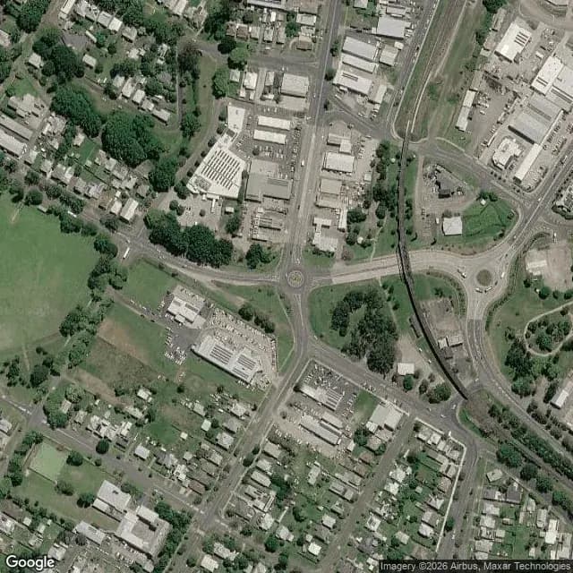 Satellite view of Clarence River Council Wharves (Maclean, Ulmarra, South Grafton)