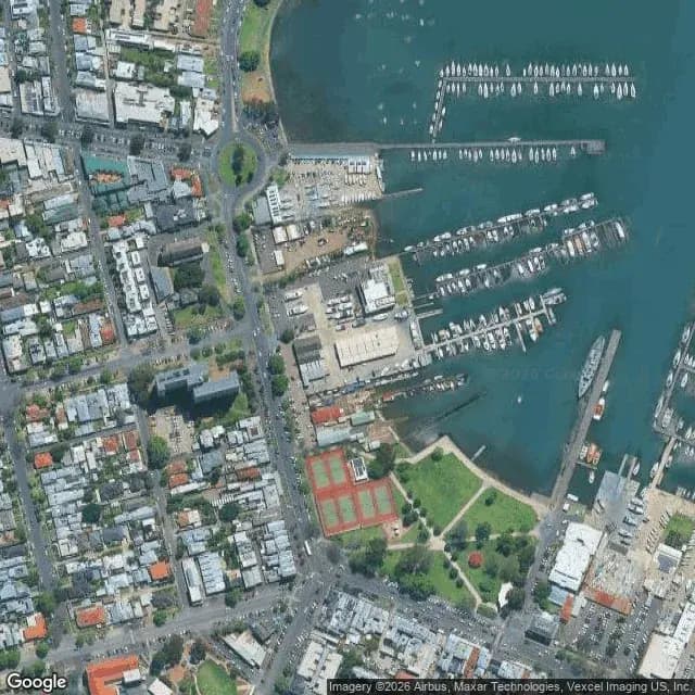 Satellite view of Savages Wharf
