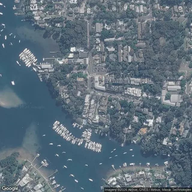 Satellite view of Newport Anchorage Marina