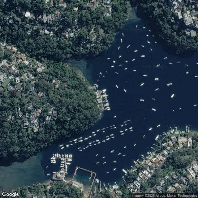 Satellite view of Castlecrag Marine