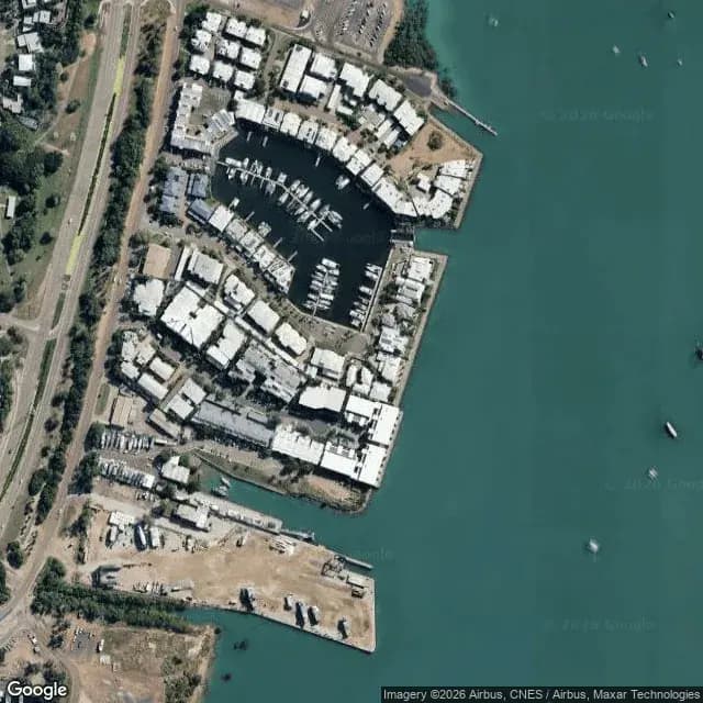 Satellite view of Tipperary Waters Marina