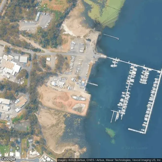 Satellite view of Margate Marina