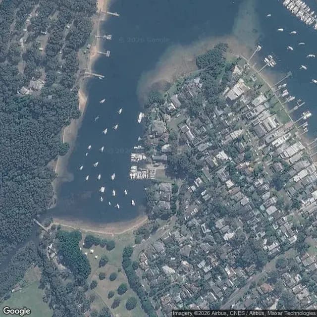 Satellite view of Pittwater Aquatic Club