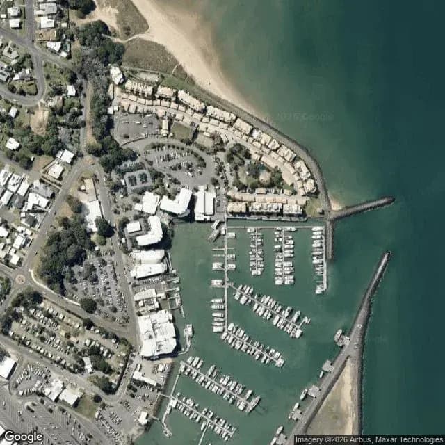 Satellite view of Great Sandy Straits Marina