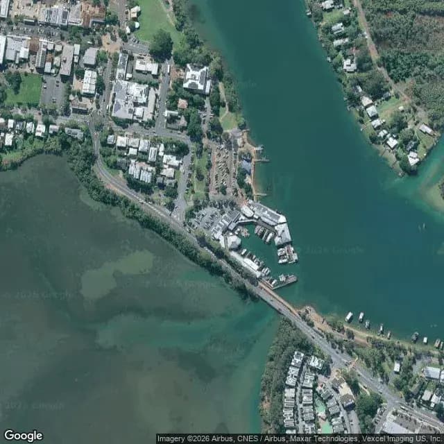 Satellite view of Noosa Marina