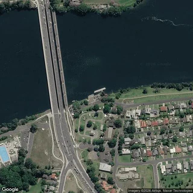 Satellite view of Nowra Public Wharf