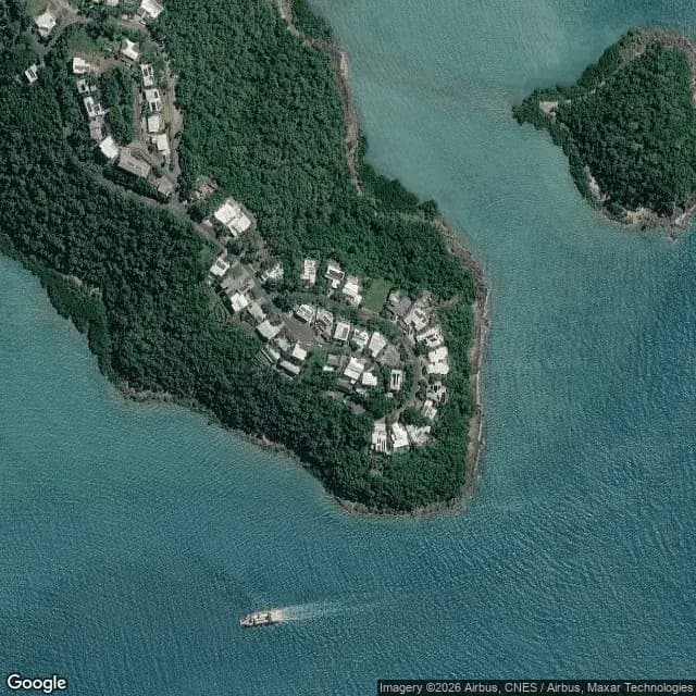 Satellite view of Shute Harbour Marine Terminal
