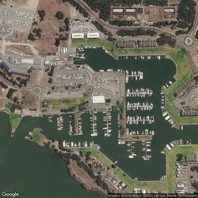 Satellite view of Coorong Quays