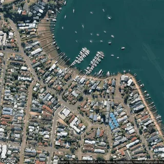 Satellite view of Central Coast Marina (Machan's)