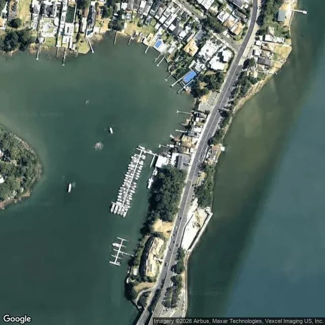 Satellite view of Georges River Marina