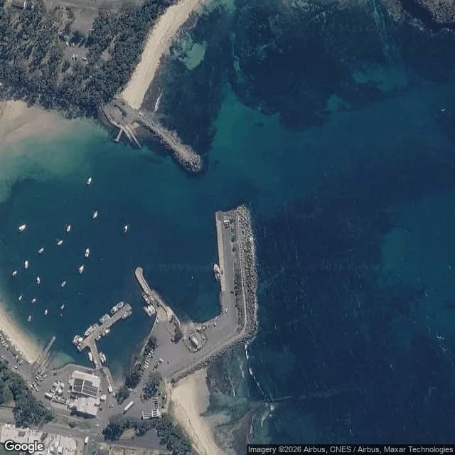 Satellite view of Ulladulla Harbour