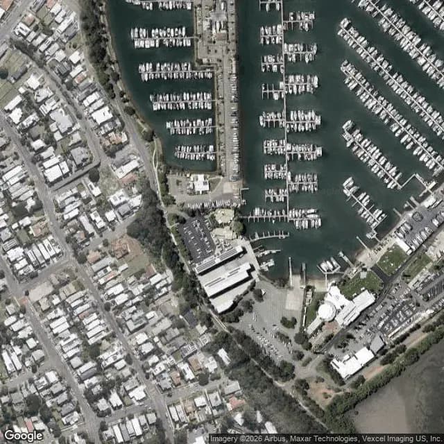 Satellite view of d’Albora East Coast Marina