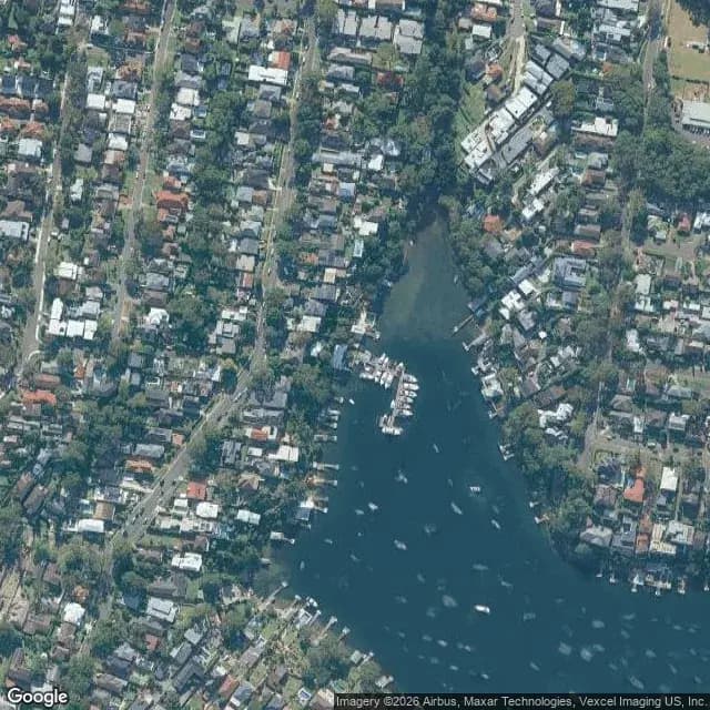 Satellite view of Dolans Bay Marina