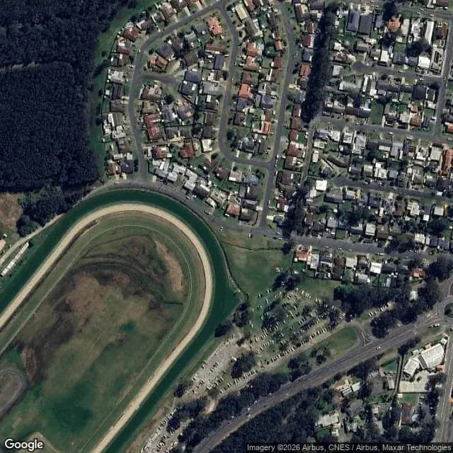 Satellite view of Lady Nelson Wharf