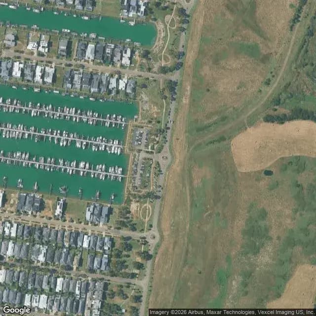 Satellite view of Hidden Harbour Marina