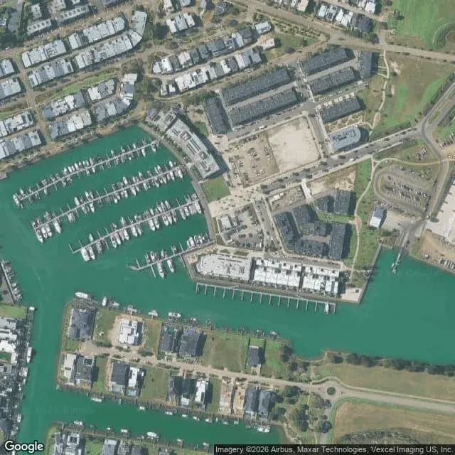 Satellite view of Marina Martha Cove