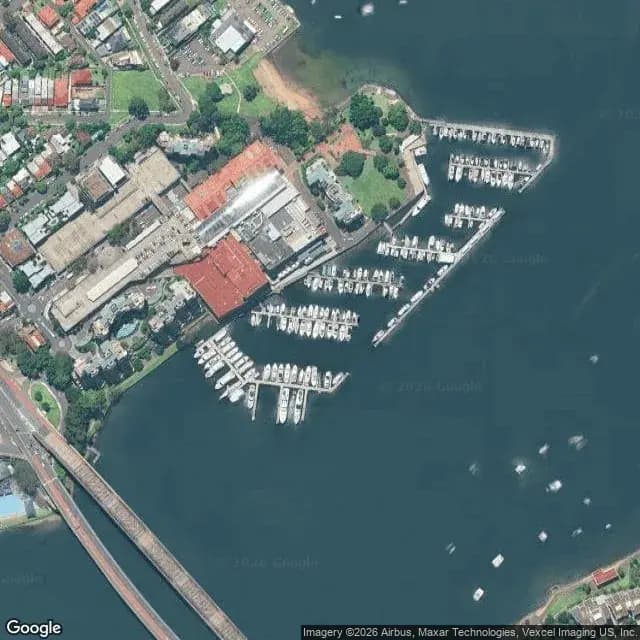 Satellite view of Birkenhead Point Marina