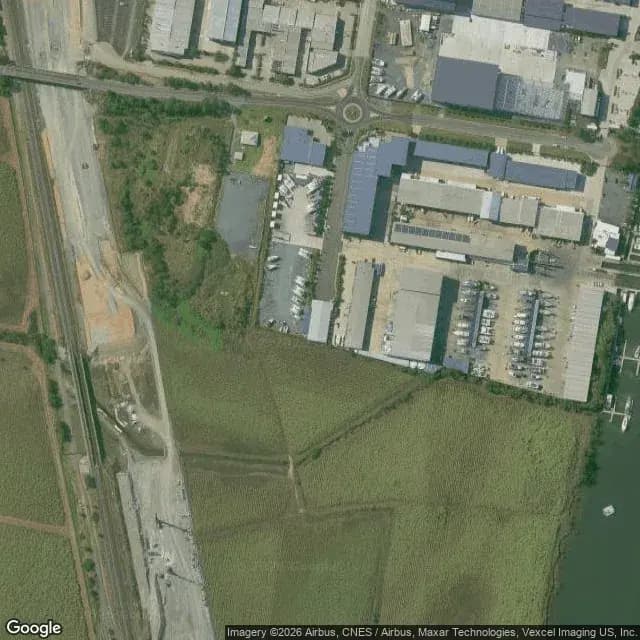 Satellite view of The Boat Works