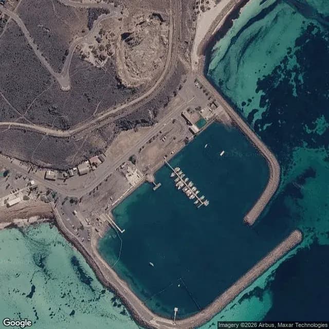 Satellite view of Whyalla Marina