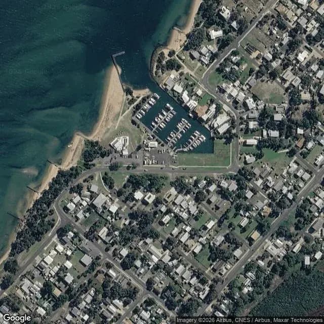 Satellite view of Loch Sport Marina